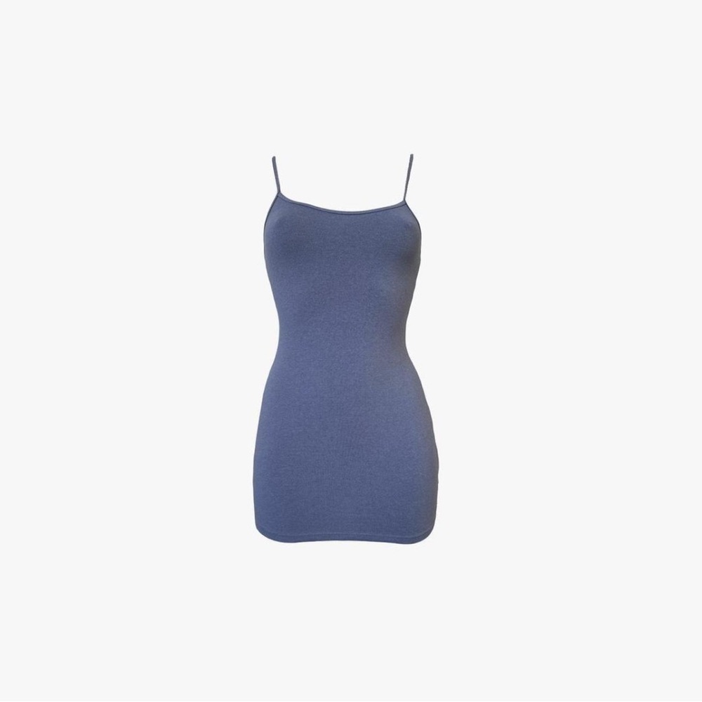 Los Angeles Apparel Spaghetti Mini Dress
